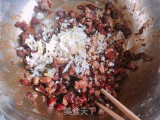 马齿苋酱肉包的做法步骤：7