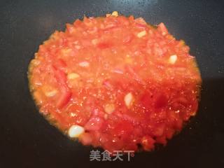 嫩豆腐西红柿鲜虾汤的做法步骤：4