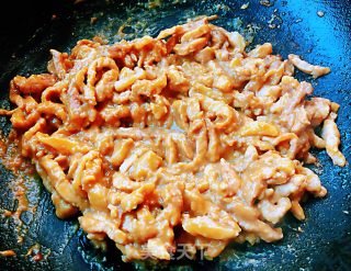 京酱肉丝的做法步骤：7