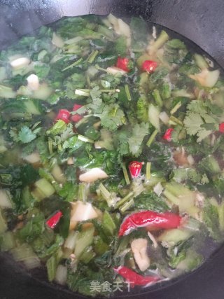 内酯豆腐小白菜汤的做法步骤：7
