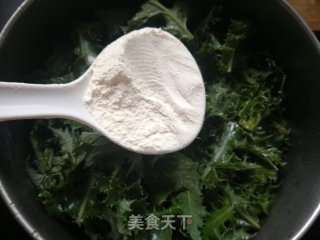 蒸花叶滇苦菜的做法步骤：4