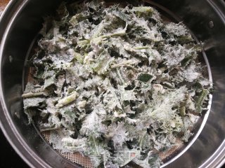 蒸花叶滇苦菜的做法步骤：6