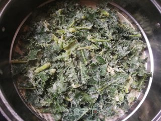 蒸花叶滇苦菜的做法步骤：7
