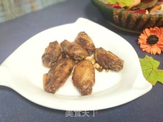 油焖鸡中翅的做法步骤：7