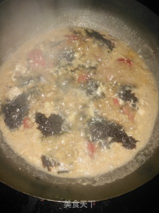 紫菜火腿蛋汤的做法步骤：9