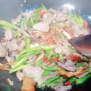 双椒牛肉的做法步骤：11