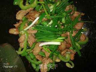 小炒肉片的做法步骤：7