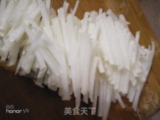 萝卜丝汤的做法步骤：3