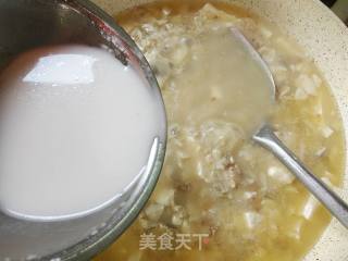 米鱼豆腐羹的做法步骤：8