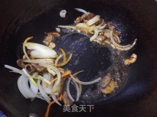 时蔬炒饼的做法步骤：11