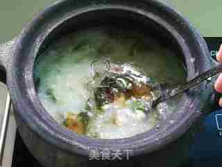 鱼腥草瘦肉粥的做法步骤：9