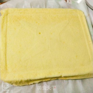 简单的卷蛋糕的做法步骤：9