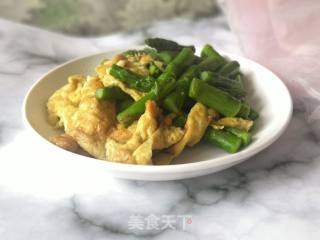 鸡蛋炒芦笋的做法步骤：8