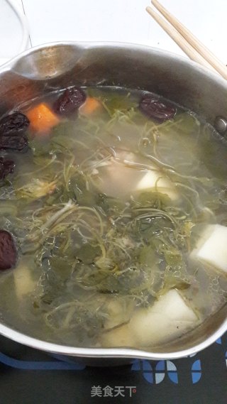 雷公根猪骨汤的做法步骤：9