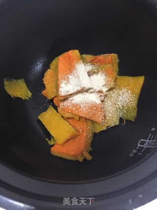 南瓜刀切馒头的做法步骤：3