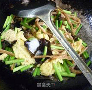 木樨蒜薹的做法步骤：10