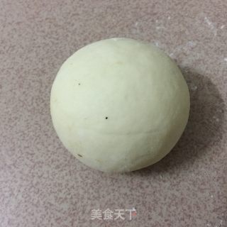 芝麻馅喵喵包子的做法步骤：7