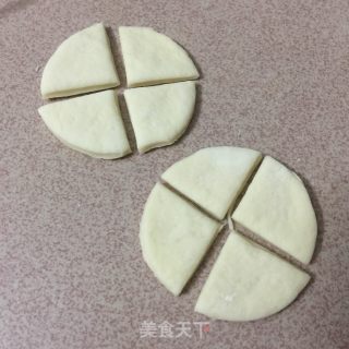芝麻馅喵喵包子的做法步骤：9