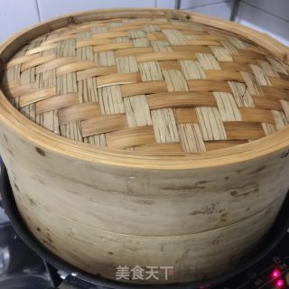 芝麻馅喵喵包子的做法步骤：13