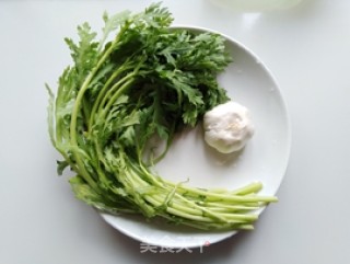 蒜香蓬蒿菜的做法步骤：1