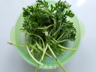 蒜香蓬蒿菜的做法步骤：2