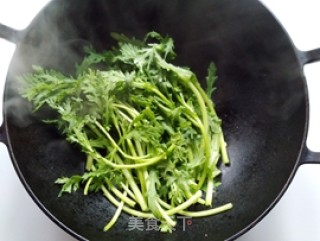 蒜香蓬蒿菜的做法步骤：5