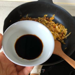 包菜炒粉丝的做法步骤：6