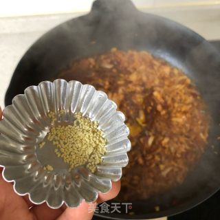 包菜炒粉丝的做法步骤：9