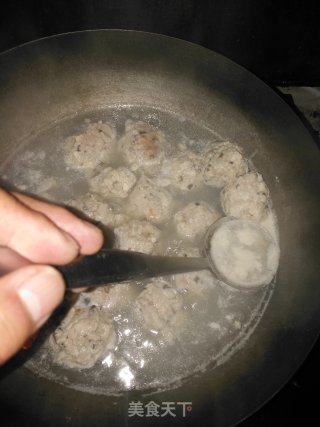 菠菜丸子汤的做法步骤：12