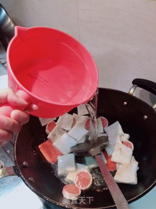 鲍汁焖千叶豆腐的做法步骤：4
