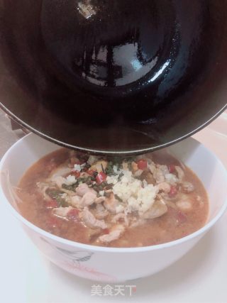 水煮肉片的做法步骤：18