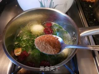 益母草鸡蛋黑糖水的做法步骤：6