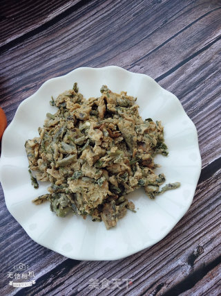 香椿炒鸡蛋的做法步骤：8