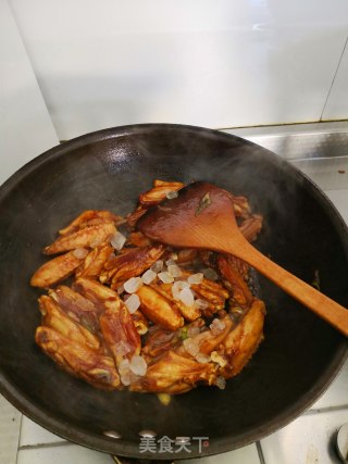菠萝鸡翅排的做法步骤：4