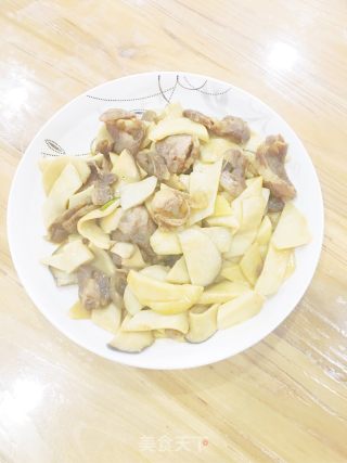 腊肠炒杏鲍菇的做法步骤：10