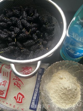 桑葚果酱的做法步骤：1