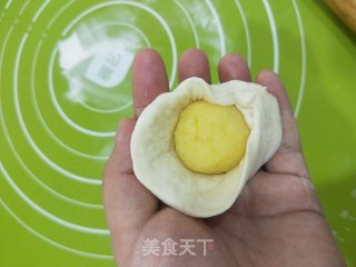 奶黄包的做法步骤：4