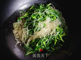 面条菜炒粉条的做法步骤：5