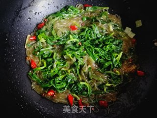 面条菜炒粉条的做法步骤：7
