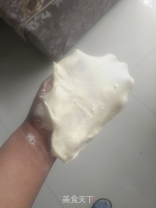 杏仁片酸奶小餐包（一次性发酵）的做法步骤：1