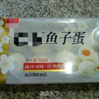 西红柿炒鱼子蛋的做法步骤：1