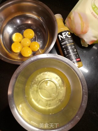 橙汁蛋糕的做法步骤：1