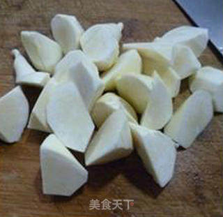 无头虾烧茭白的做法步骤：5