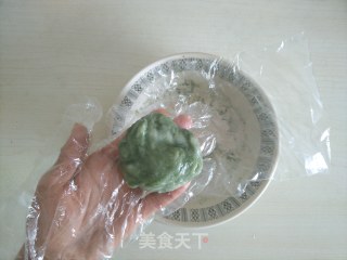 奶黄青团的做法步骤：14