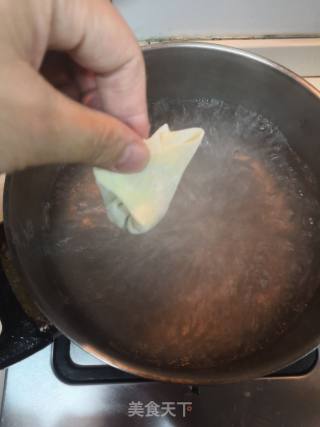 荠菜肉末鲜虾小馄饨的做法步骤：11