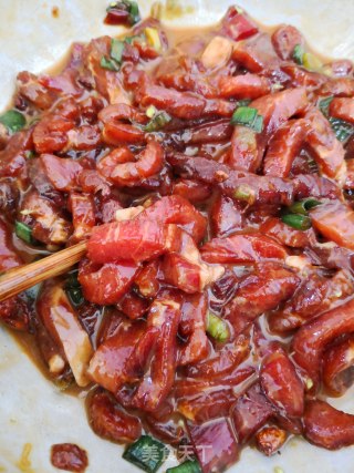 菜椒肉丝的做法步骤：3