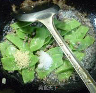 牛肉末炒扁豆的做法步骤：7