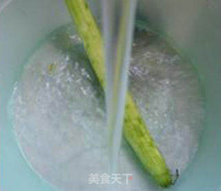 咸肉丝瓜炒五号菜的做法步骤：6