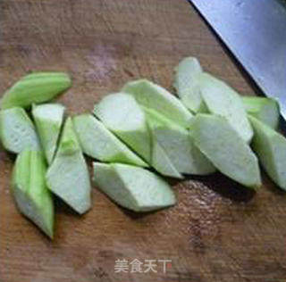 油豆腐咸肉双瓜的做法步骤：5