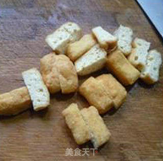 油豆腐咸肉双瓜的做法步骤：10